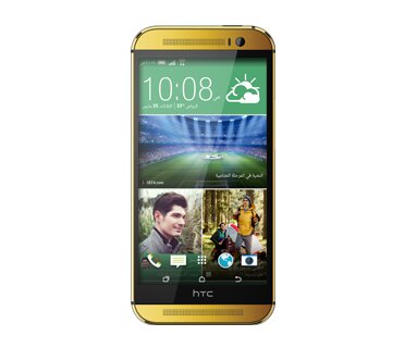 Золотистый HTC One M8 замечен в Саудовской Аравии - изображение