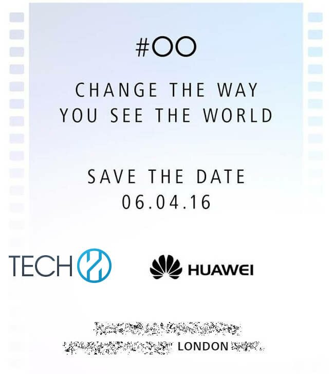 Huawei рассылает приглашение на мероприятие 6 апреля - изображение