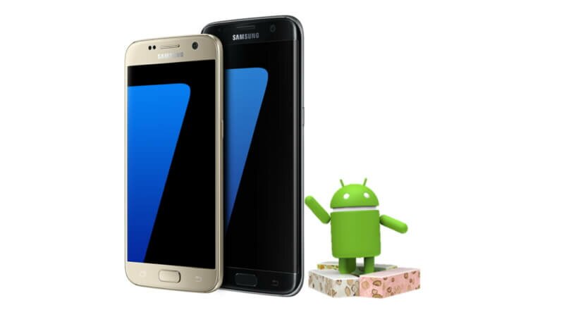 Samsung выпускает обновление Android Nougat для Galaxy S7 - изображение